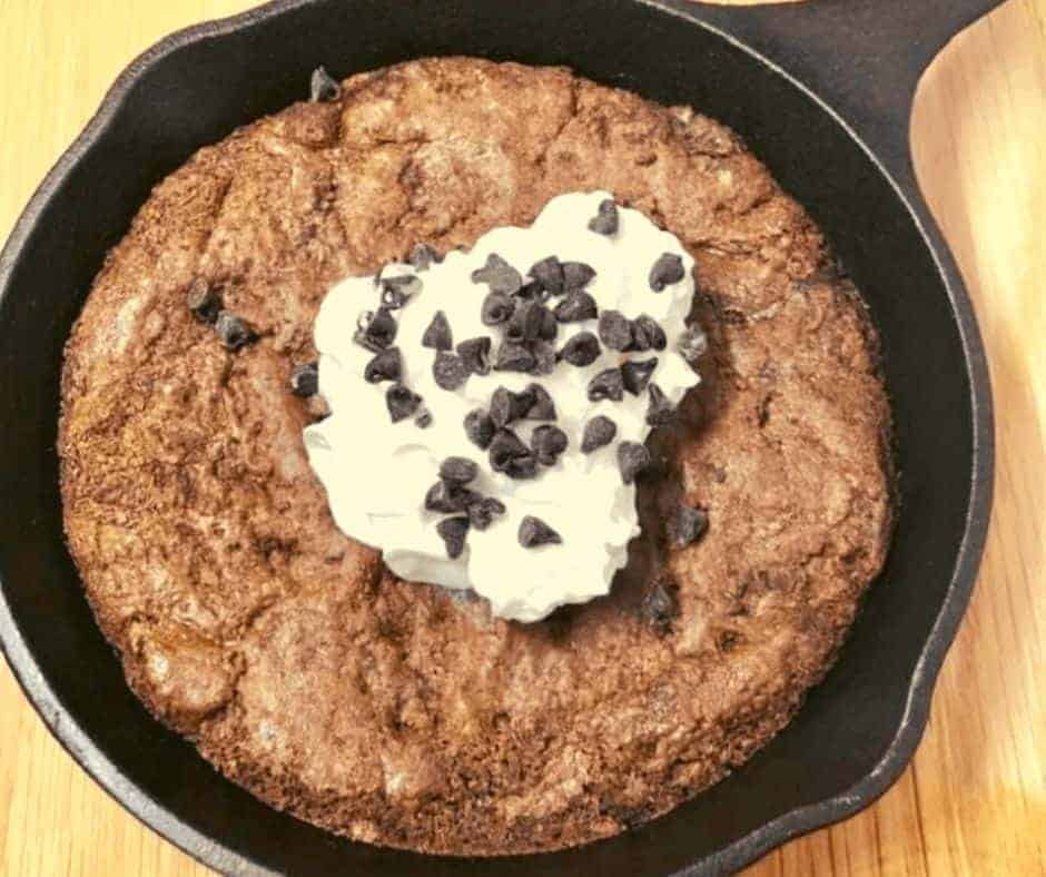 Air Fryer Skillet Brownies