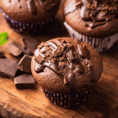 Copycat Costco Double Chocolate Muffins