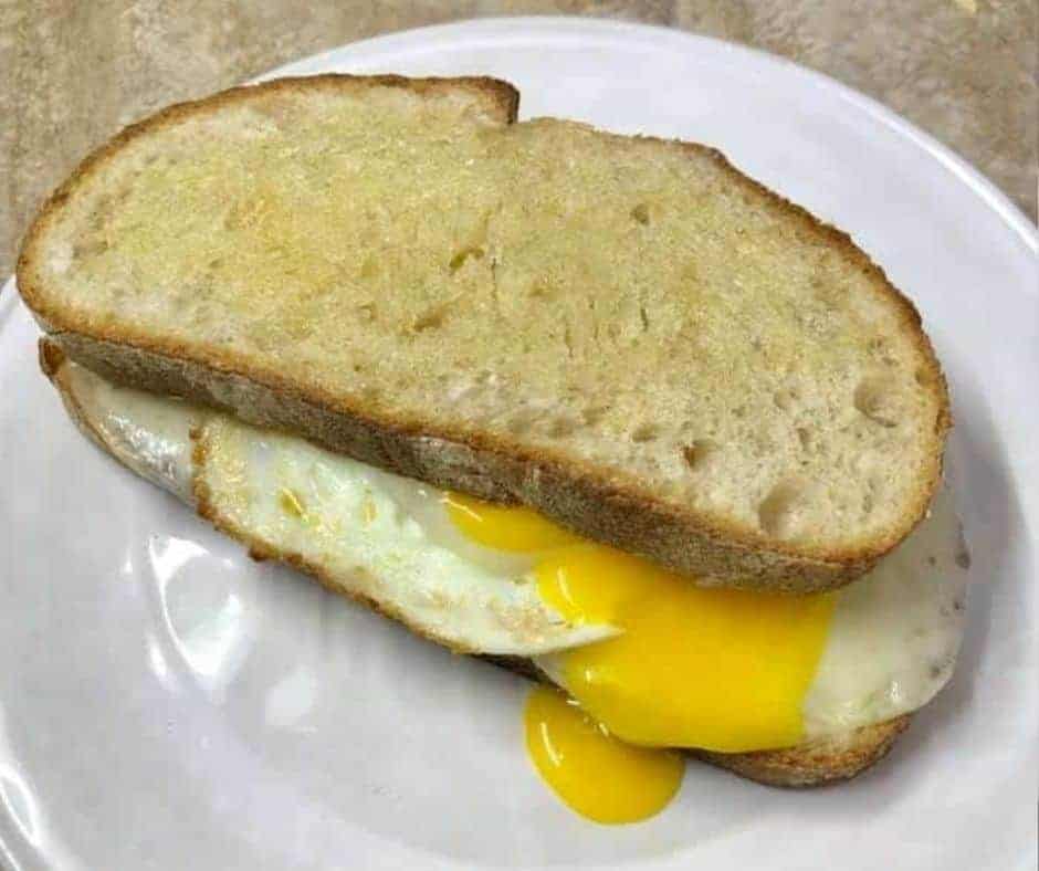How To Make Air Fryer Breakfast Grilled Cheese