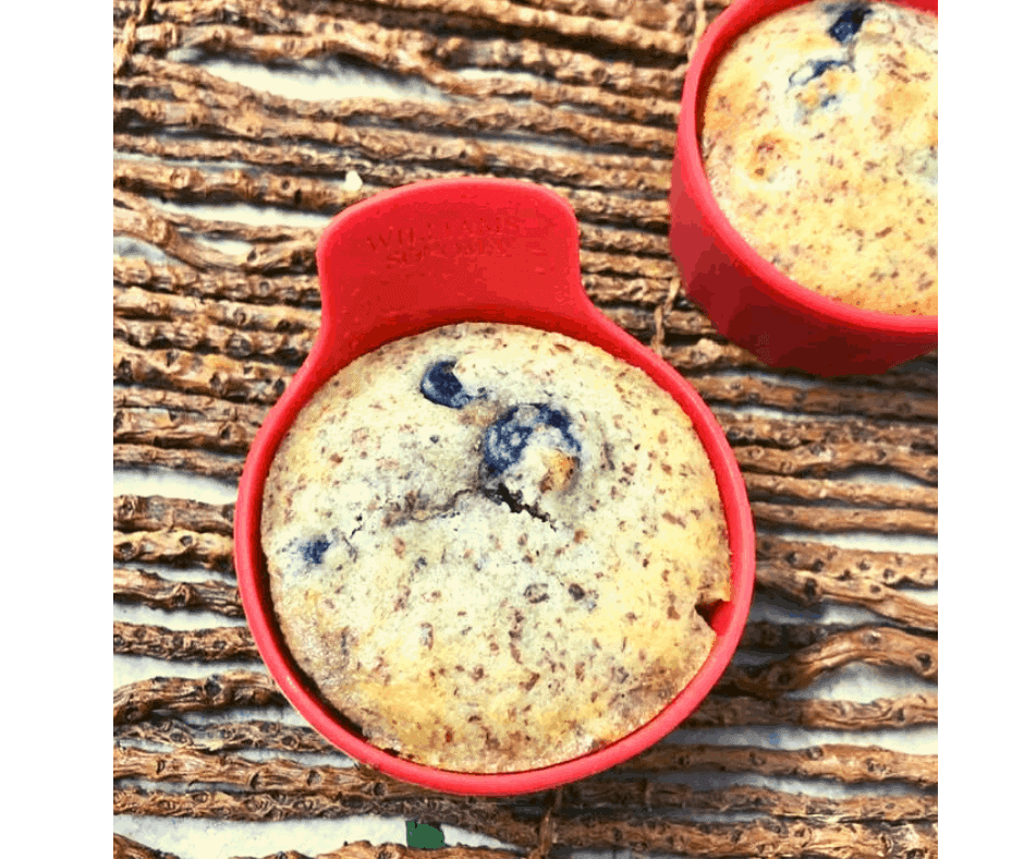 Air Fryer, KETO Blueberry Muffins