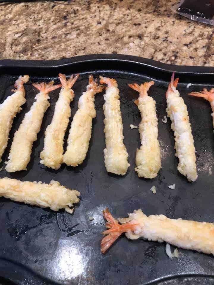 air fry tempura shrimp 