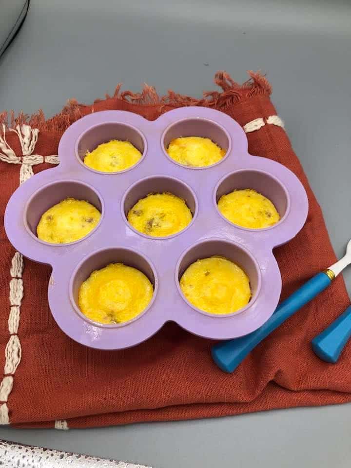 Sausage and Cheddar Egg Muffins (KETO Friendly)