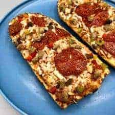 How To Make Frozen French Bread Pizza in the Air Fryer-image