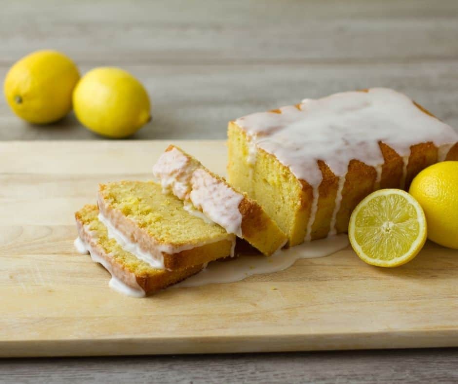 Air Fryer Lemon Pound Cake