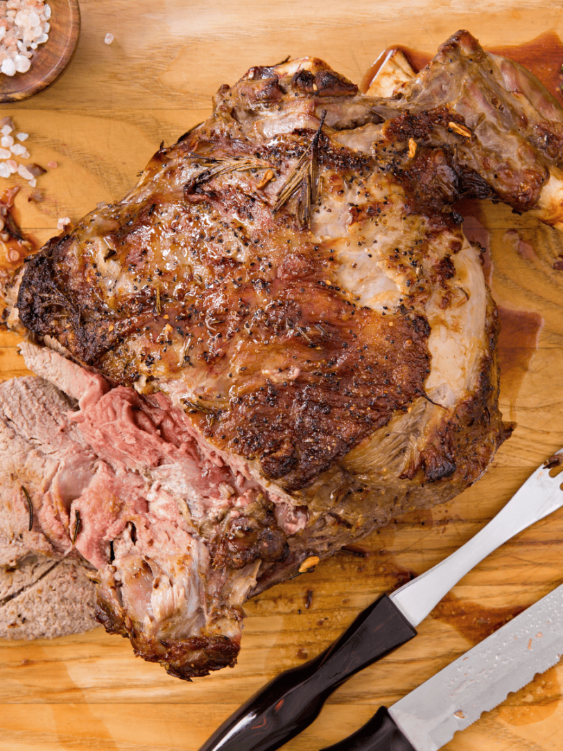 Air Fryer Lamb Shanks - Fork To Spoon