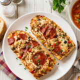 Perfectly crispy frozen French bread pizza in the air fryer in just 6&ndash;8 minutes. Works with Stouffer's, Red Baron, DiGiorno & all brands. The cheese-blowaway fix is in here too.