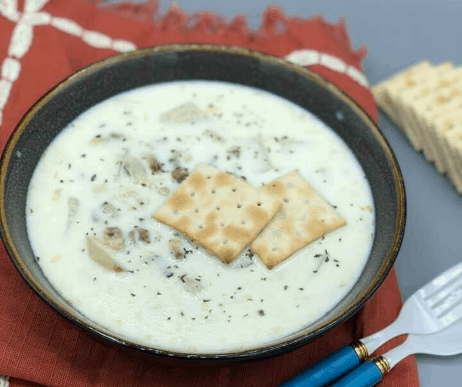 Instant Pot, Easy New England Clam Chowder