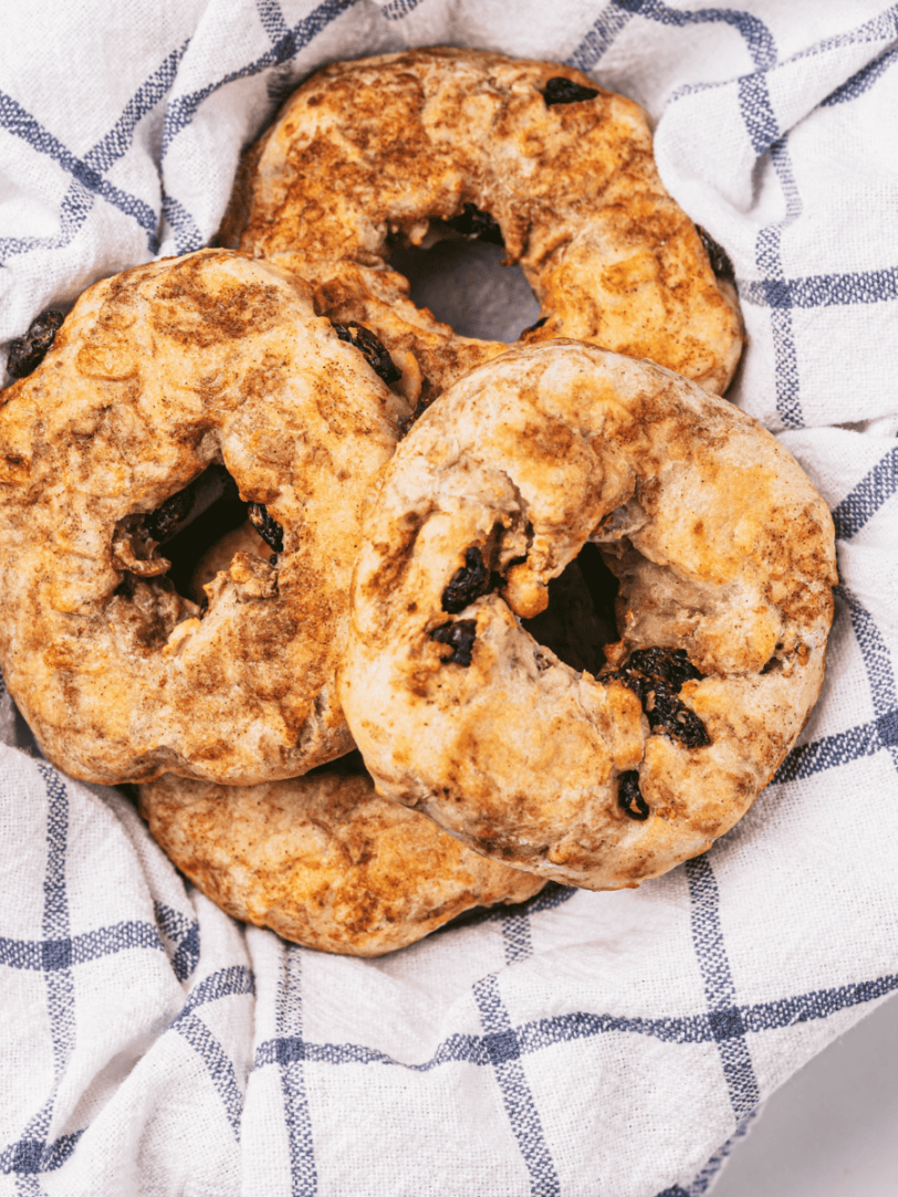 Air Fryer Cinnamon Raisin Bread Fork To Spoon