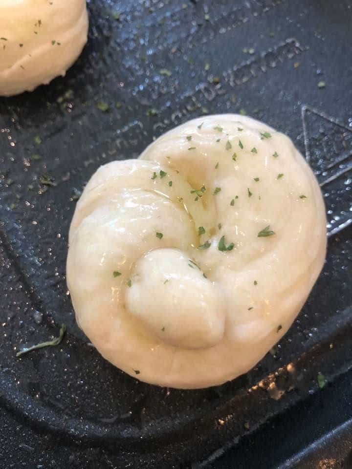 Air Fryer Easy Garlic Parmesan Knots Fork To Spoon