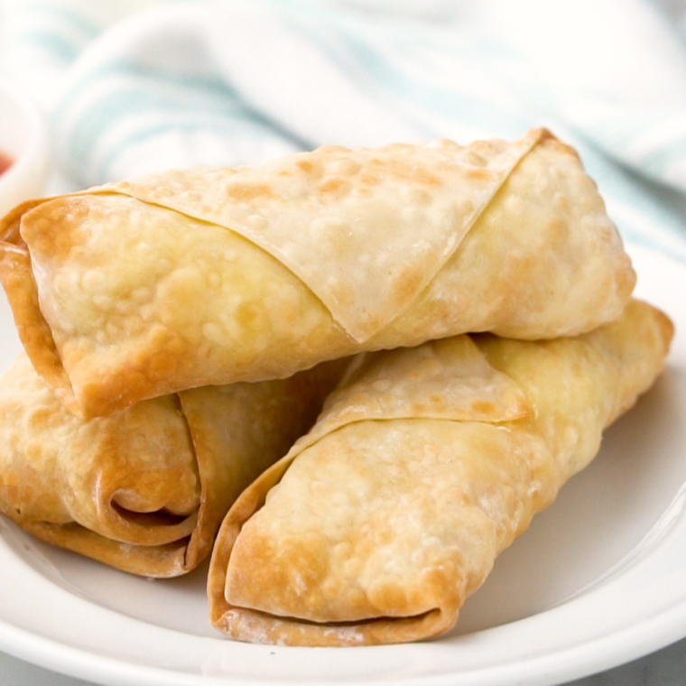 Air Fryer Breakfast Egg Rolls - Fork To Spoon