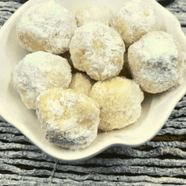 Air Fryer Churro Donut Holes