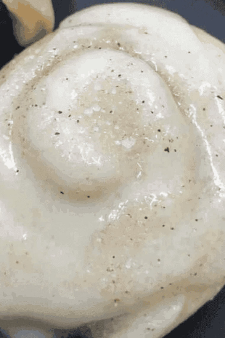 Golden cinnamon roll cookies fresh from the air fryer, soft and swirled with cinnamon sugar.