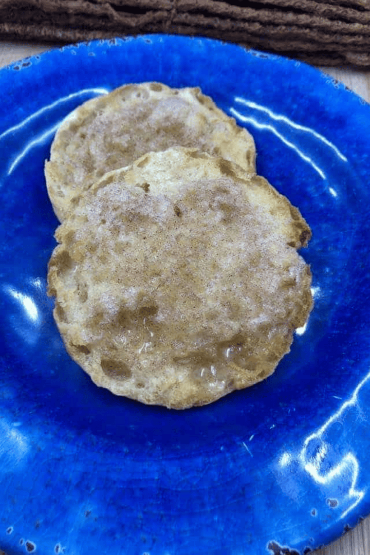 Air Fryer Cinnamon Sugar English Muffins