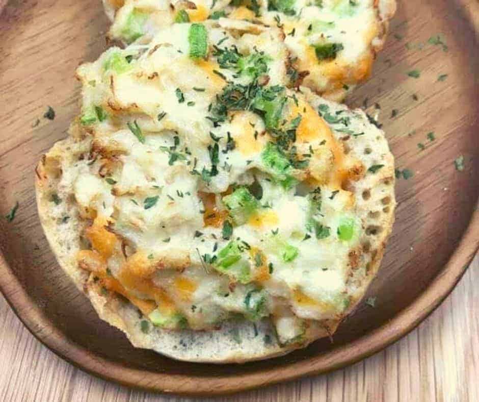 Air Fryer Crab Melts