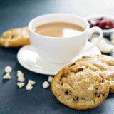 Air Fryer Cranberry White Chocolate Chip Cookies