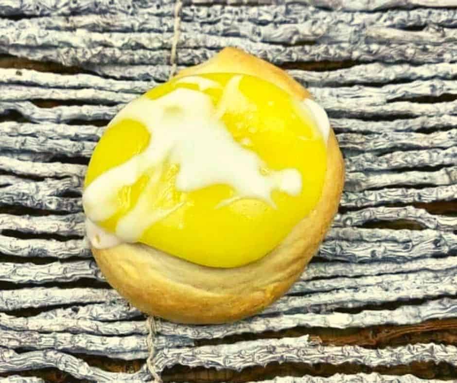 Air Fryer Crescent Lemon Danish
