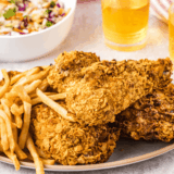 Air Fryer French&rsquo;s Crunchy Onion Chicken (Extra Crispy!)