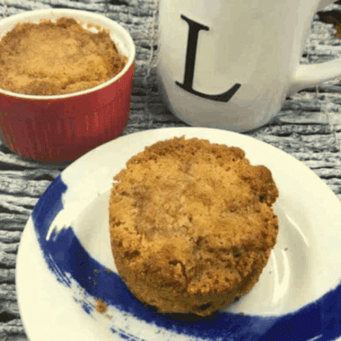 Air Fryer Homemade Apple Muffins For Two