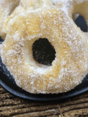 These Air Fryer Puff Pastry Donuts are light, flaky, and golden, offering a quick and delicious homemade treat. Made in the air fryer, they’re perfect for breakfast, brunch, or any time you crave a sweet, flaky snack.
