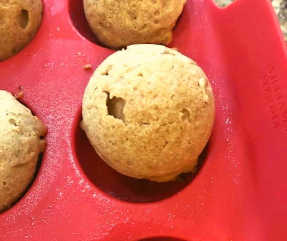 Cooked Peanut Butter Holes