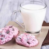 Air Fryer Strawberry Cake Mix Cookies