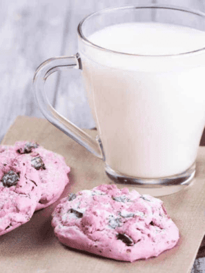 Air Fryer Strawberry Cake Mix Cookies