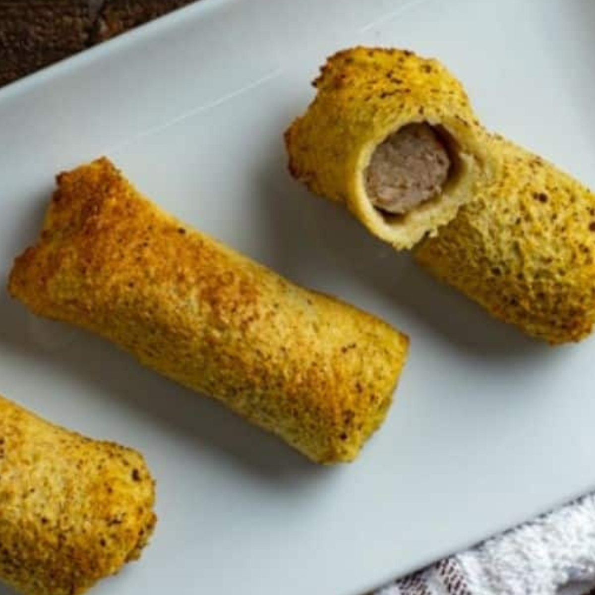 Air Fryer French Toast And Sausage Roll-Ups-image