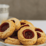 Easy Air Fryer Thumbprint Cookies