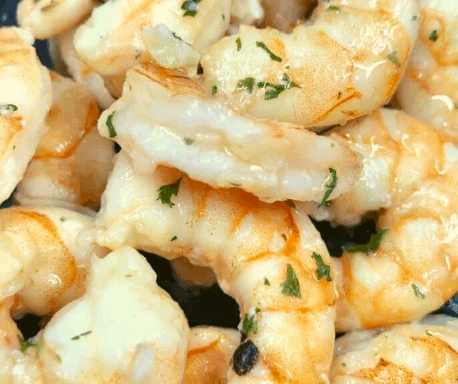 Air Fryer Keto Quick Shrimp Scampi Fork To Spoon