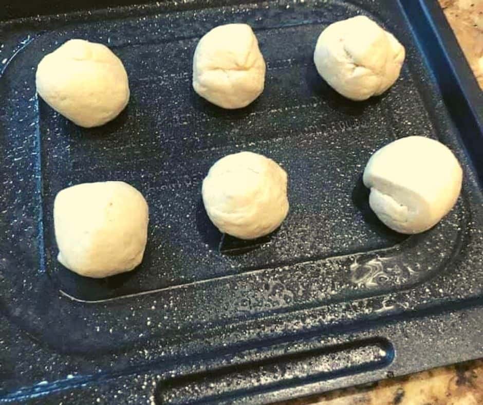 Donut Holes in Air Fryer Tray or Basket