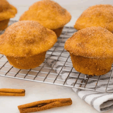 Air Fryer Cinnamon Sugar Muffins