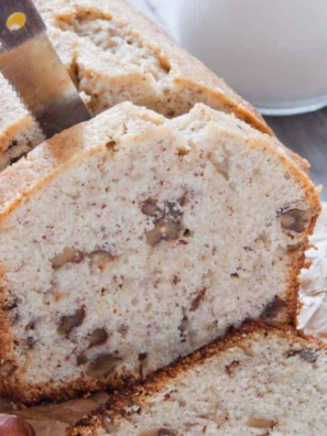 Air Fryer Cinnamon Walnut Pound Cake