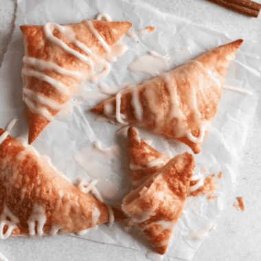 Air Fryer Copycat McDonald’s Apple Pie with crispy golden crust and warm apple filling