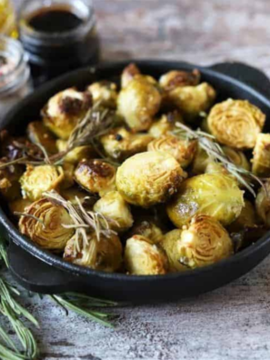 Air Fryer Lemon Pepper Brussels Sprouts