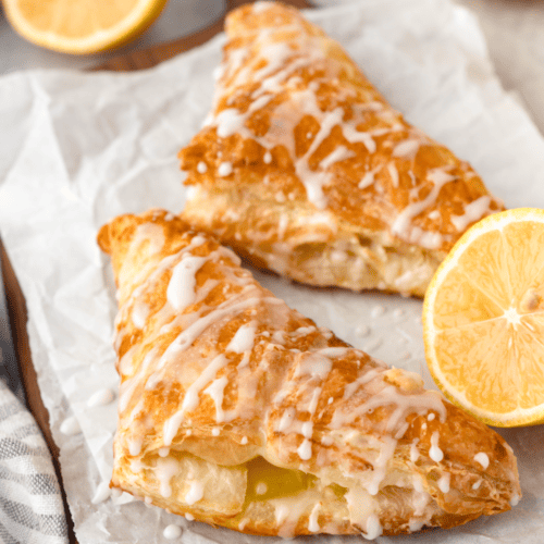 Air Fryer Lemon Turnovers - Fork To Spoon