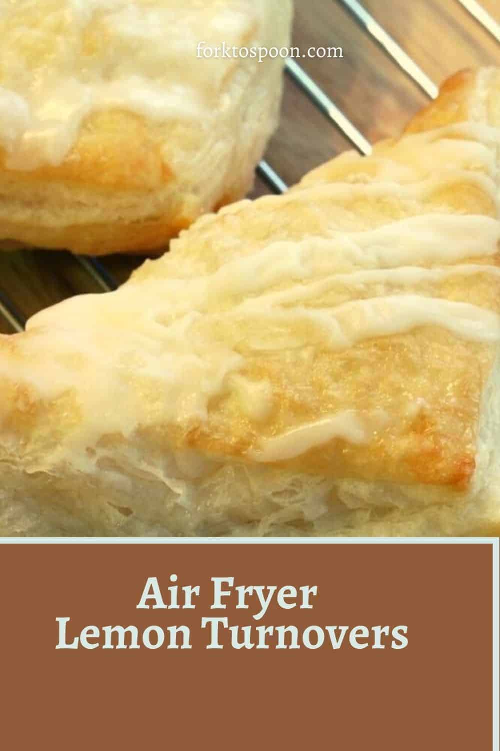Air Fryer Lemon Turnovers