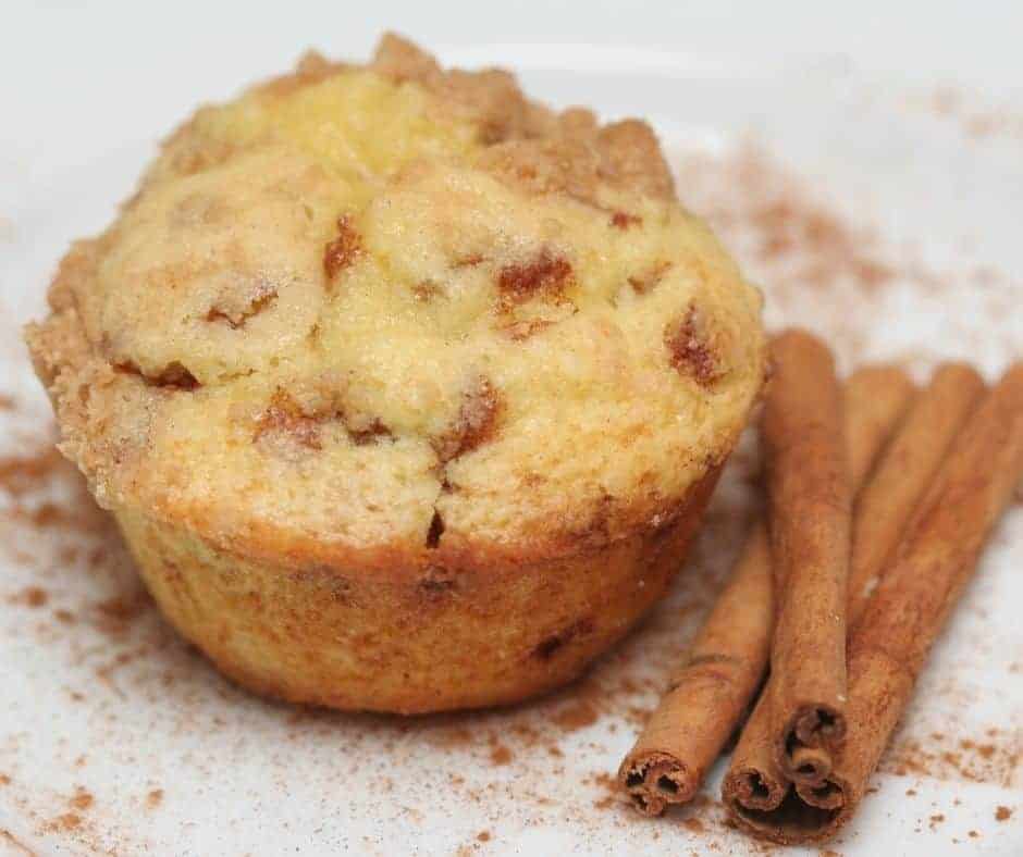 Air Fryer Snickerdoodle Muffins