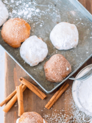 These Easy Air Fryer Powdered Sugar Donut Holes are soft, fluffy, and coated in a sweet layer of powdered sugar. Ready in minutes, they make a quick and irresistible treat for breakfast, snacks, or dessert.