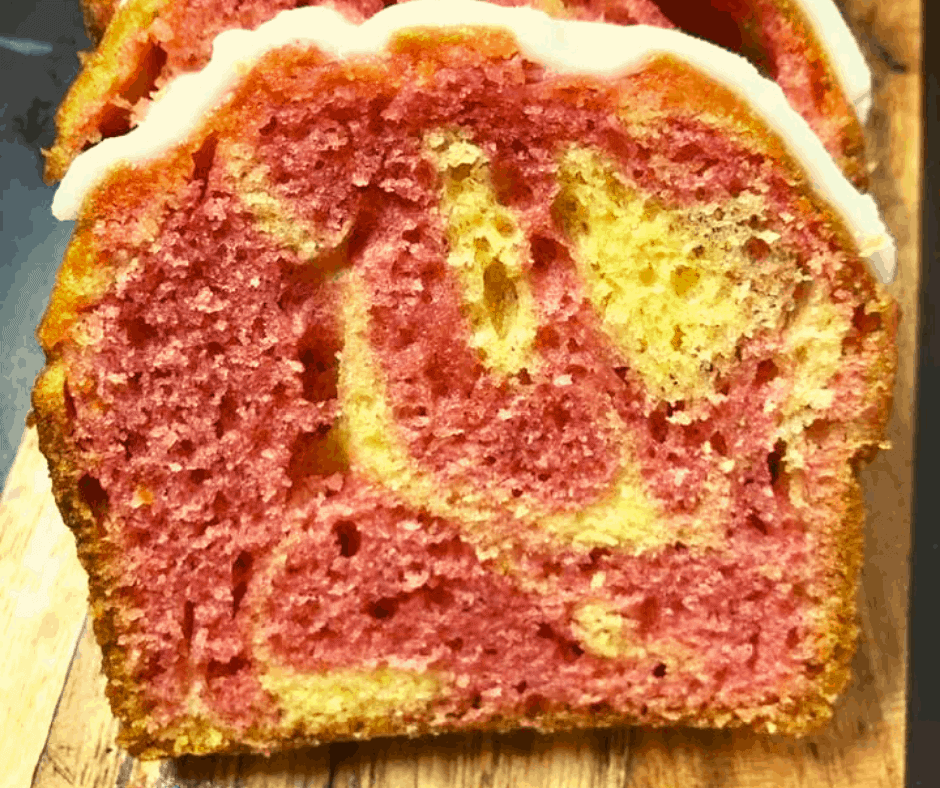 Air Fryer, Raspberry Lemon Quick Loaf Bread Fork To Spoon
