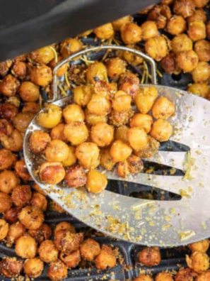 Air Fryer Taco Seasoned Chickpeas