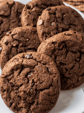 Easy Air Fryer Brownie Cookies