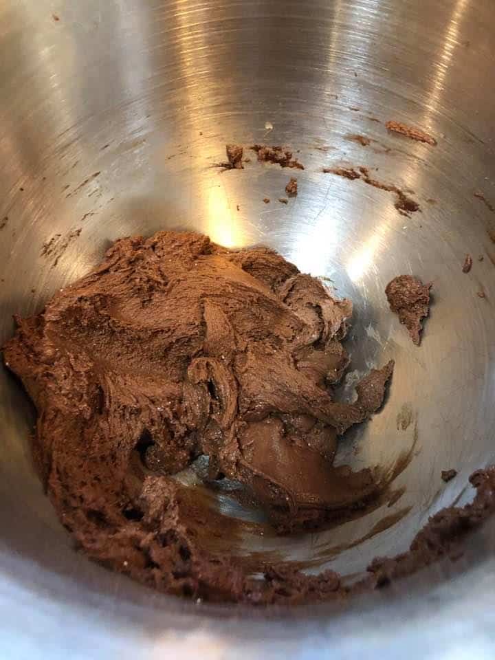 Air Fryer, Fudge Chocolate Crinkle Cookies Fork To Spoon