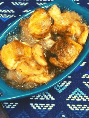 Air Fryer Apple Pie Biscuit Casserole