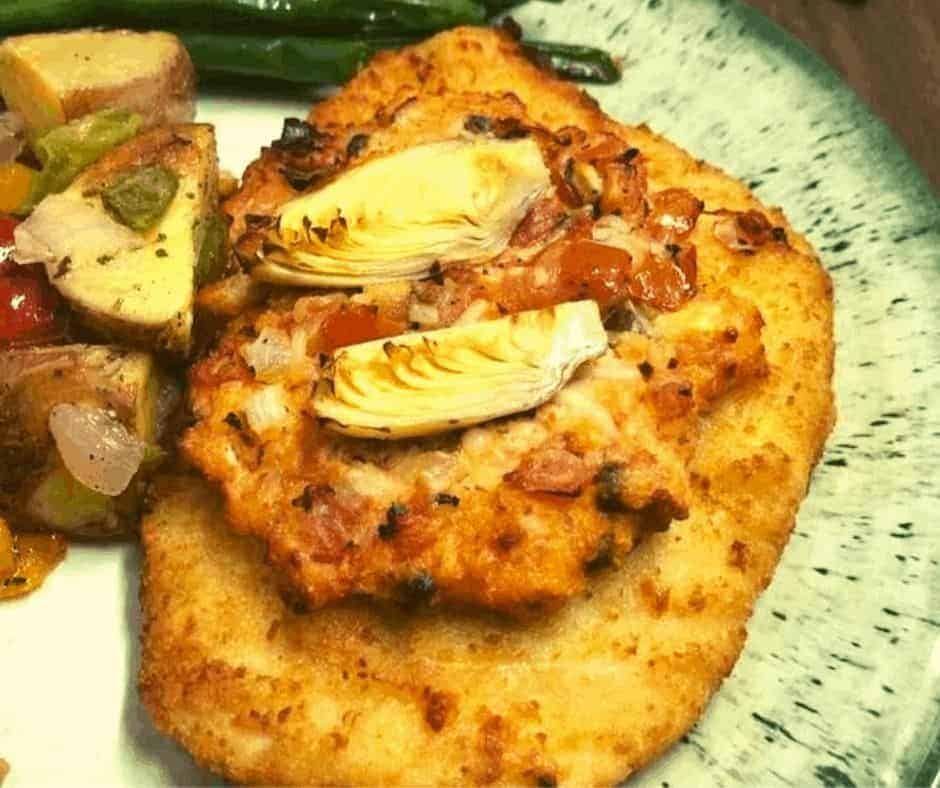 Air Fryer Artichoke Chicken