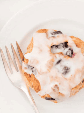 Air Fryer Blueberry Biscuits