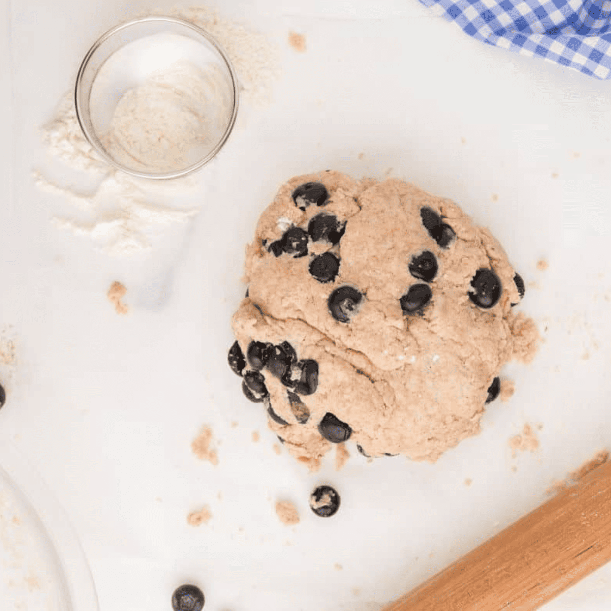 Air Fryer Blueberry Biscuits