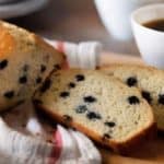 Air Fryer Blueberry Pound Cake