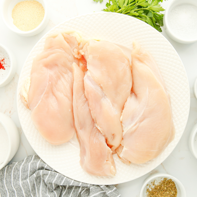 Air Fryer Buffalo and Blue Cheese Chicken