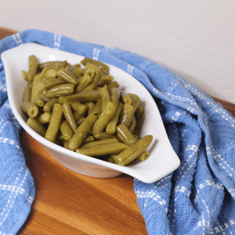 Air Fryer Canned Green Beans  