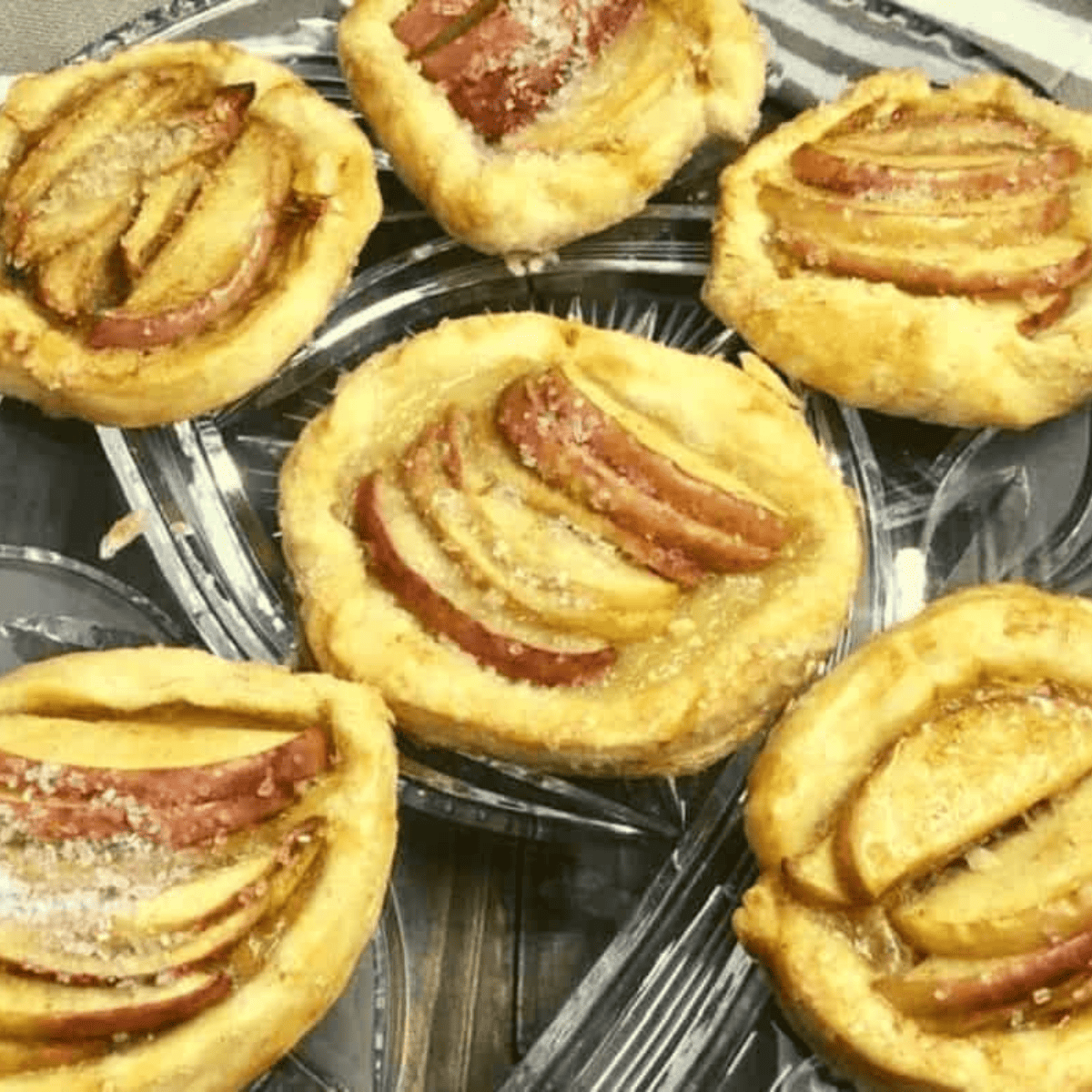 Air Fryer Easy Apple Tarts